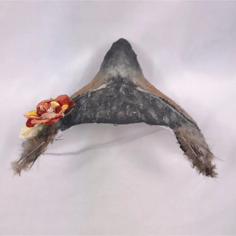 Therian Owl Face Mask Quadrobics Alterhuman Quad Gear Bird Costume Mask